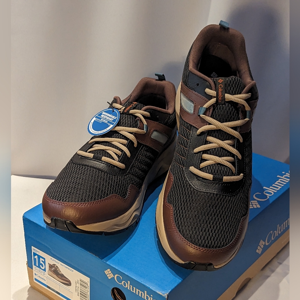 Columbia Plateau Waterproof Sneakers NWT